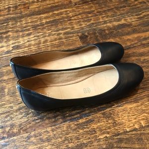 Naturalizer Leather Ballet Flat, Black size 12W.  NWOT never worn.